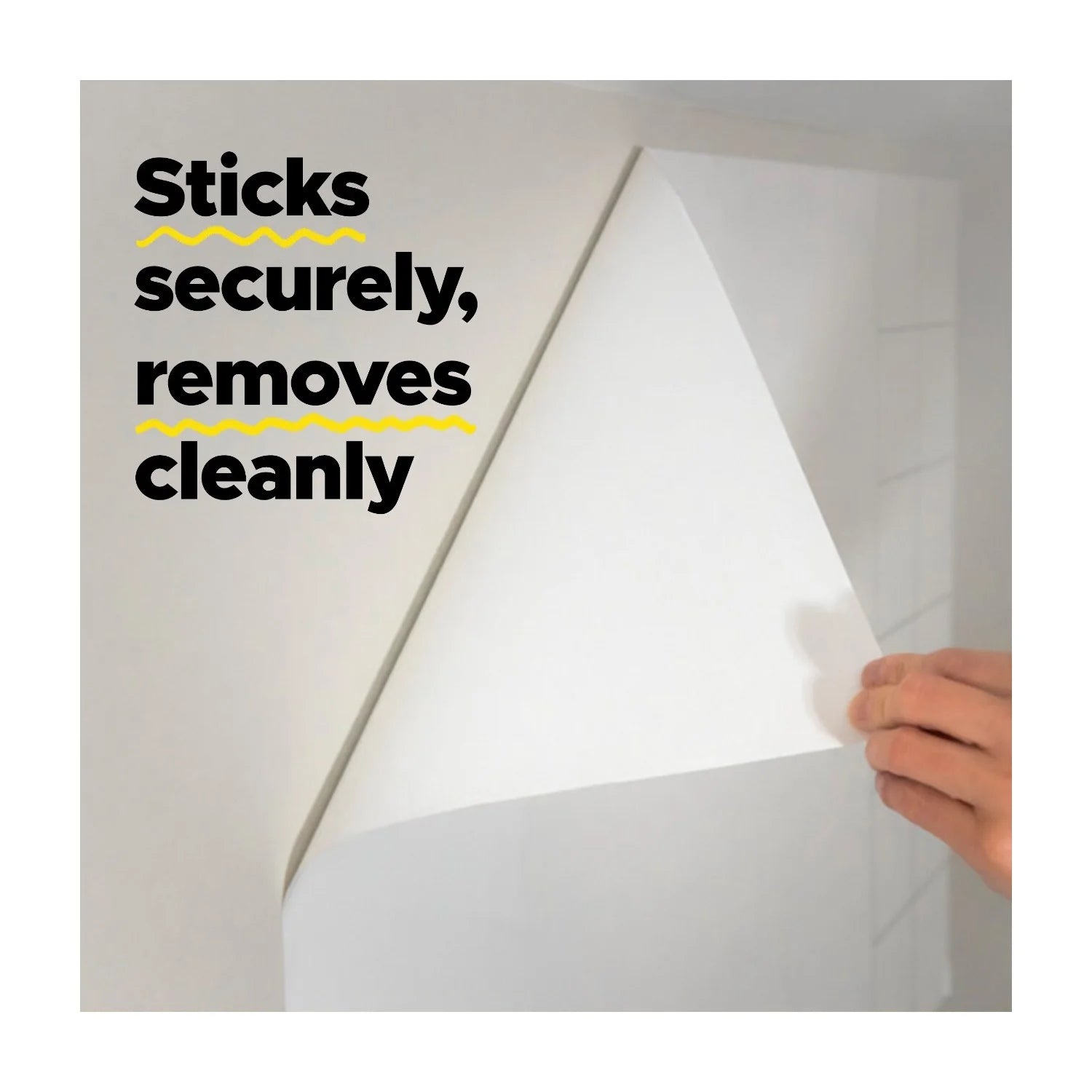 Post-it Easy Erase Flex Whiteboard Surfaces / Two 9.1" x 9.1" Sheets