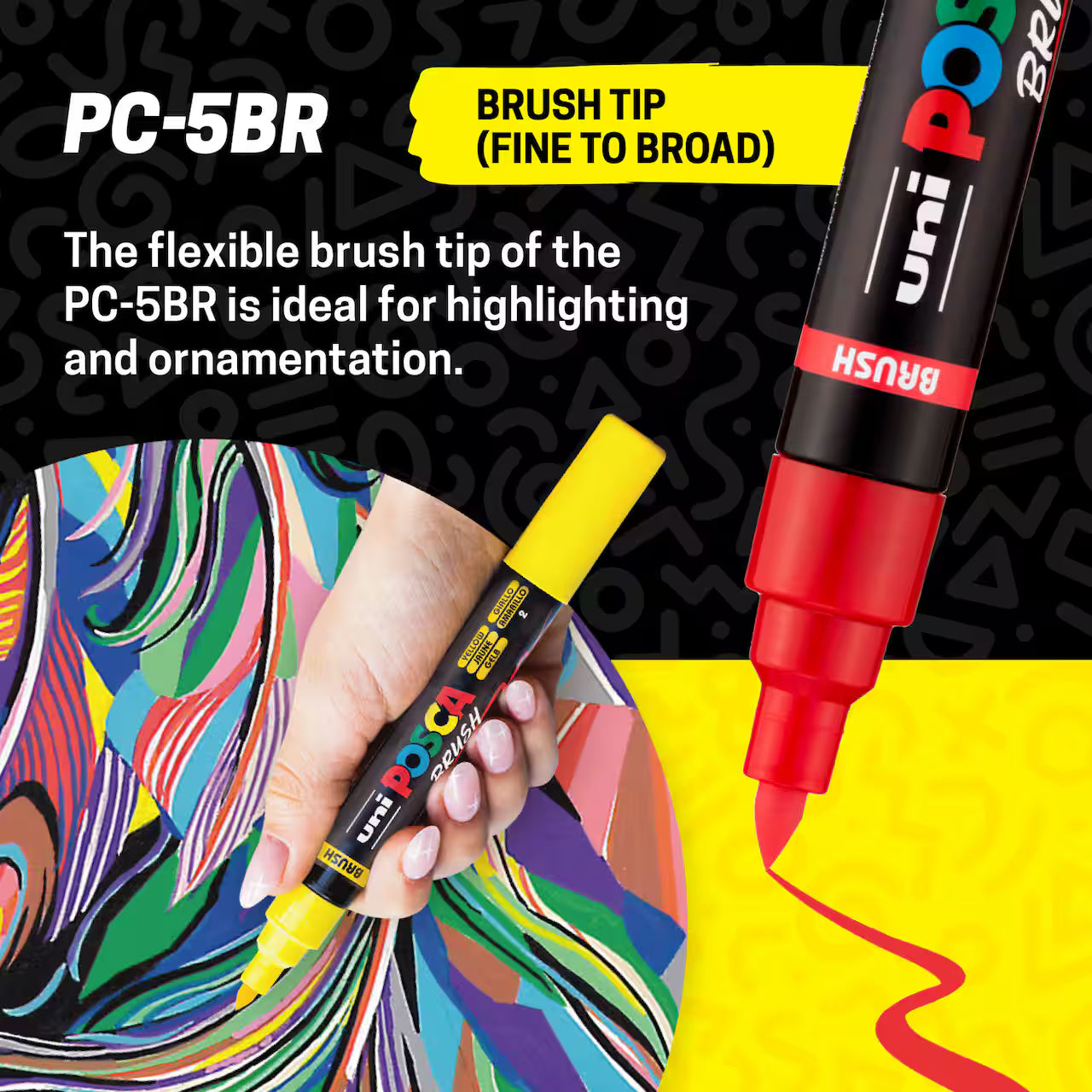 Posca Brush Marker Sets