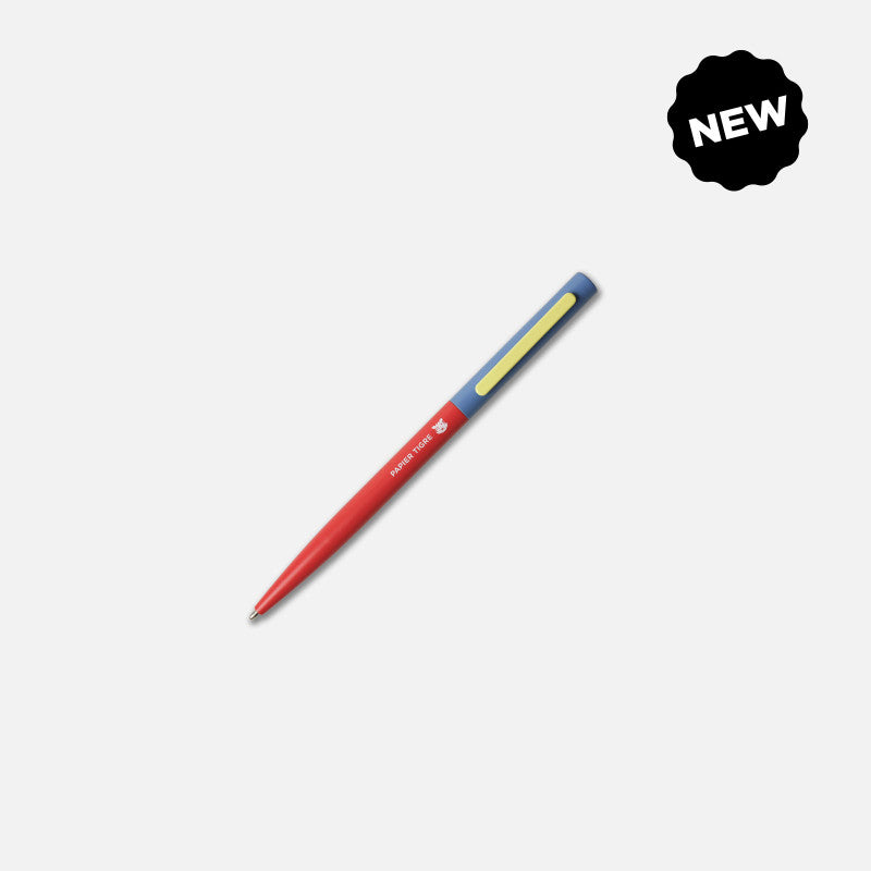 Papier Tigre Ballpoint Pen – Blue & Red