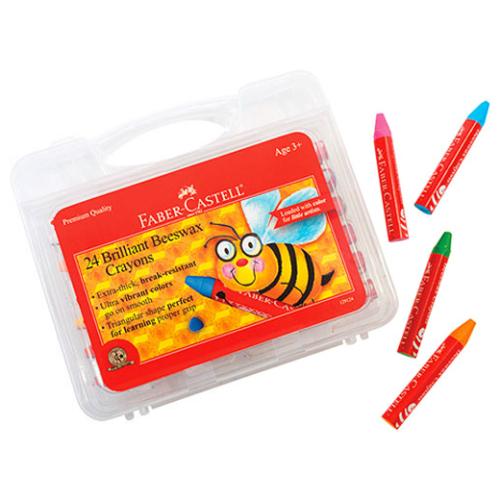 Faber Castell Beeswax Crayons 24set