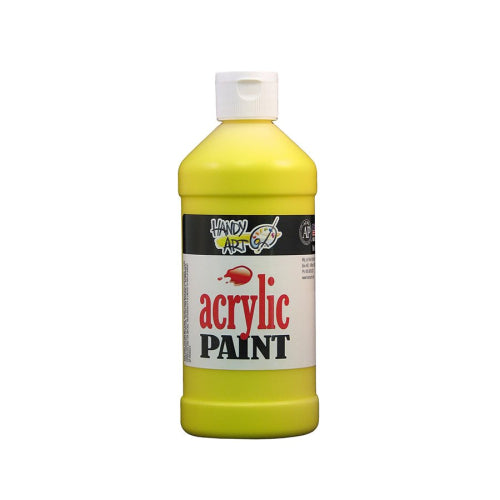 Handy Art Student Acrylic Paint — 16 oz Chrome Yellow