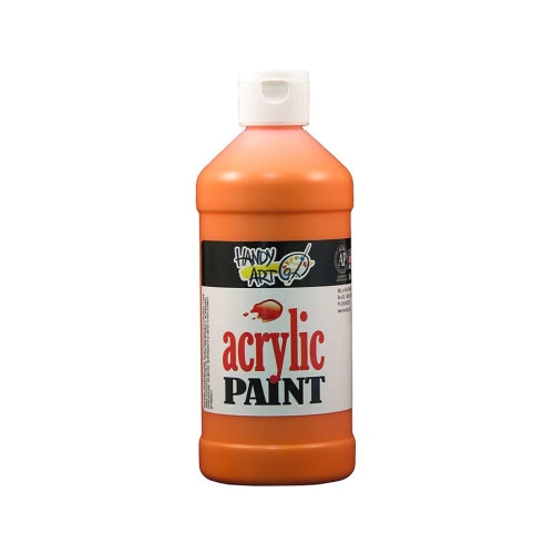 Handy Art Student Acrylic Paint — 16 oz Chrome Orange