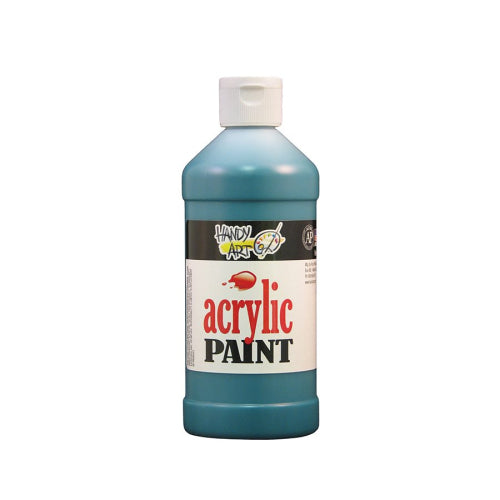 Handy Art Student Acrylic Paint — 16 oz Phthalo Green