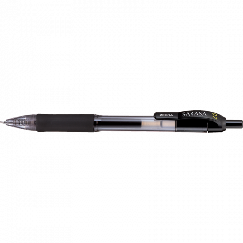 Zebra Sarasa Dry X20 retractable gel pen – 0.7mm medium tip, black ink