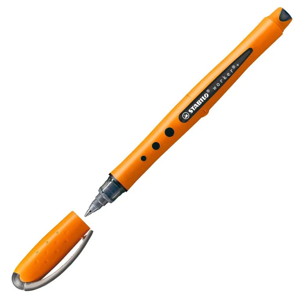 Stabilo Bionic Worker Rollerball Pen - Black