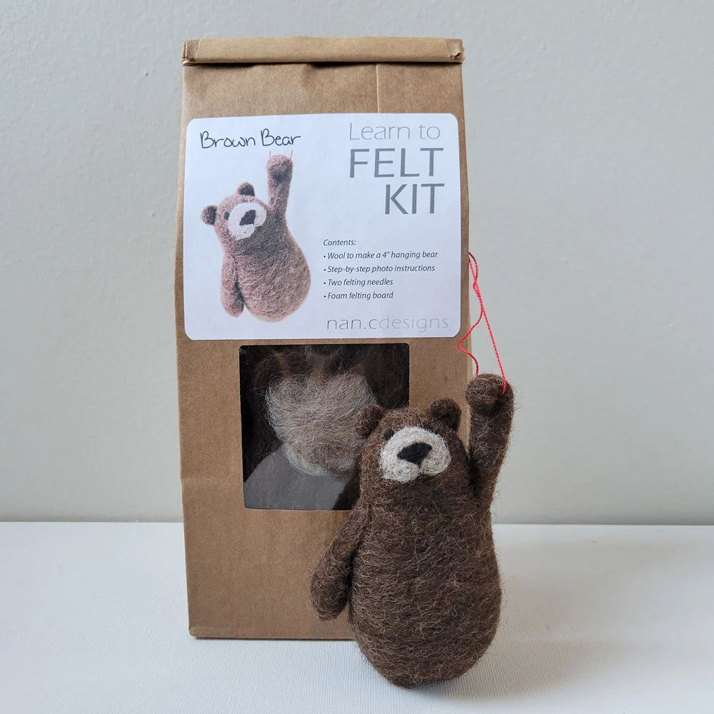 Nan.C Designs Wool Needle Felting Kits