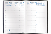 Planner Weekly Business 4x6 Blue 2026