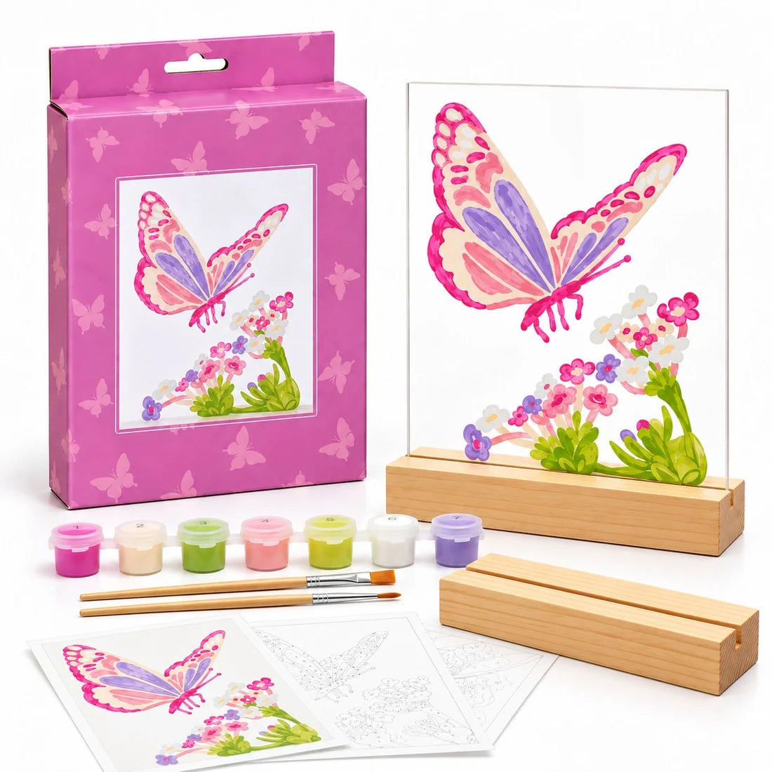 Paint-by-Numbers Kit on Acrylic