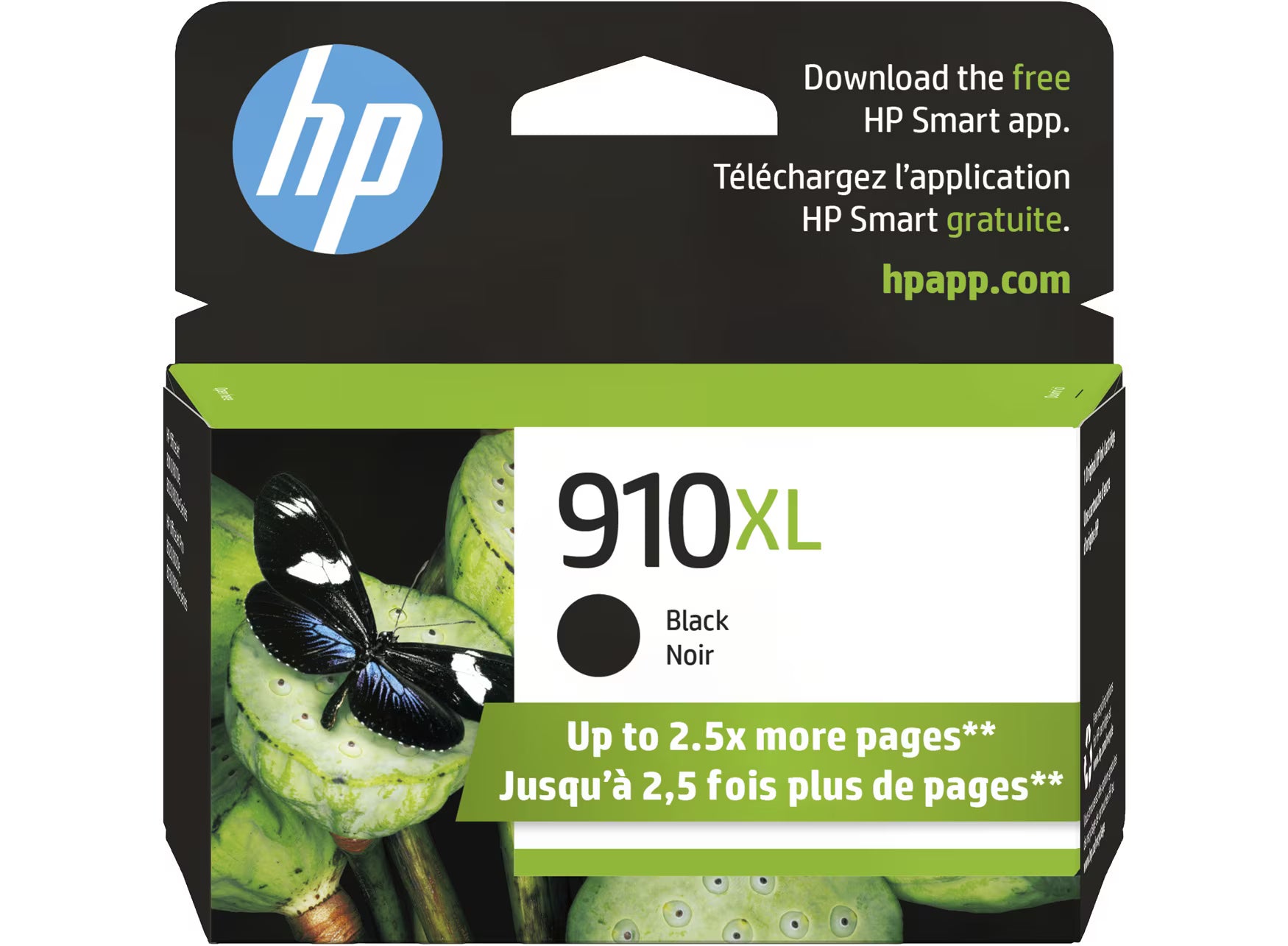 HP 910XL BLACK INKJET CARTRIDGE 3YL65AN140