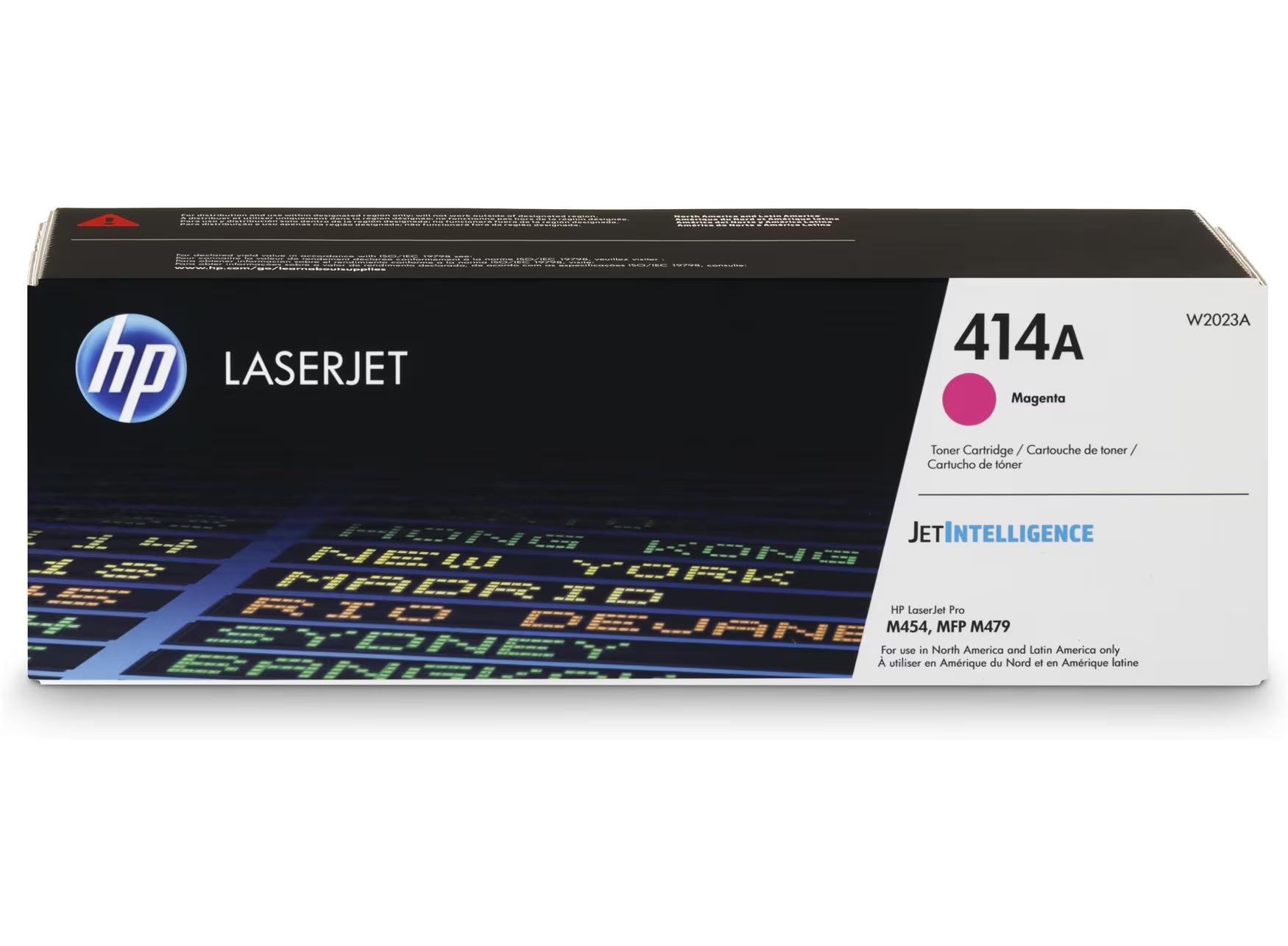 HP 414A (W2023A) Original Laser Toner Cartridge - Magenta - 1 Each