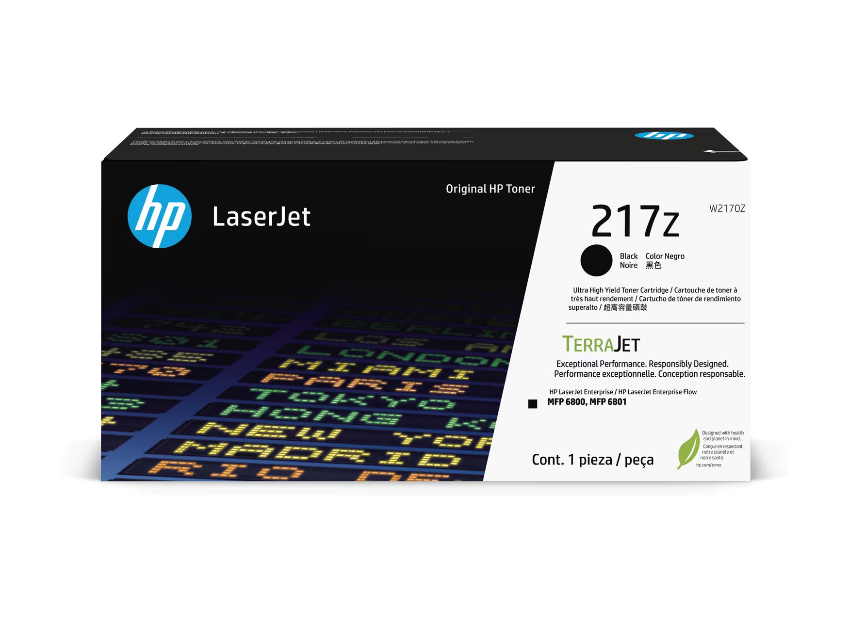217Z (W2170Z) Bk LASERJET TONER