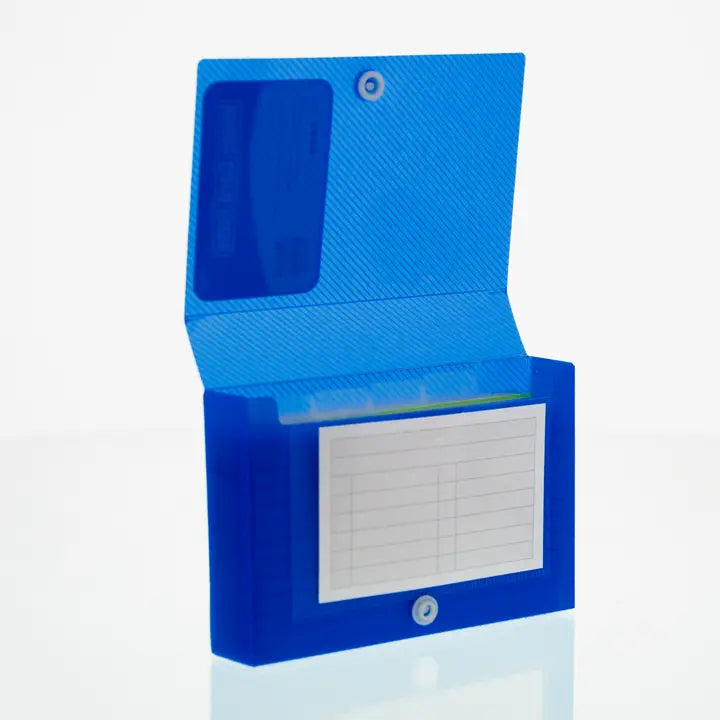 Index Card Case 3 x 5 with 5 tab divider