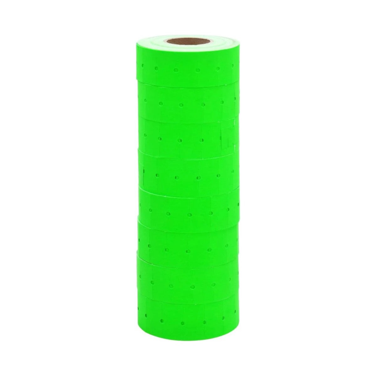 Celamark fluorescent green pricing gun labels, 10 rolls