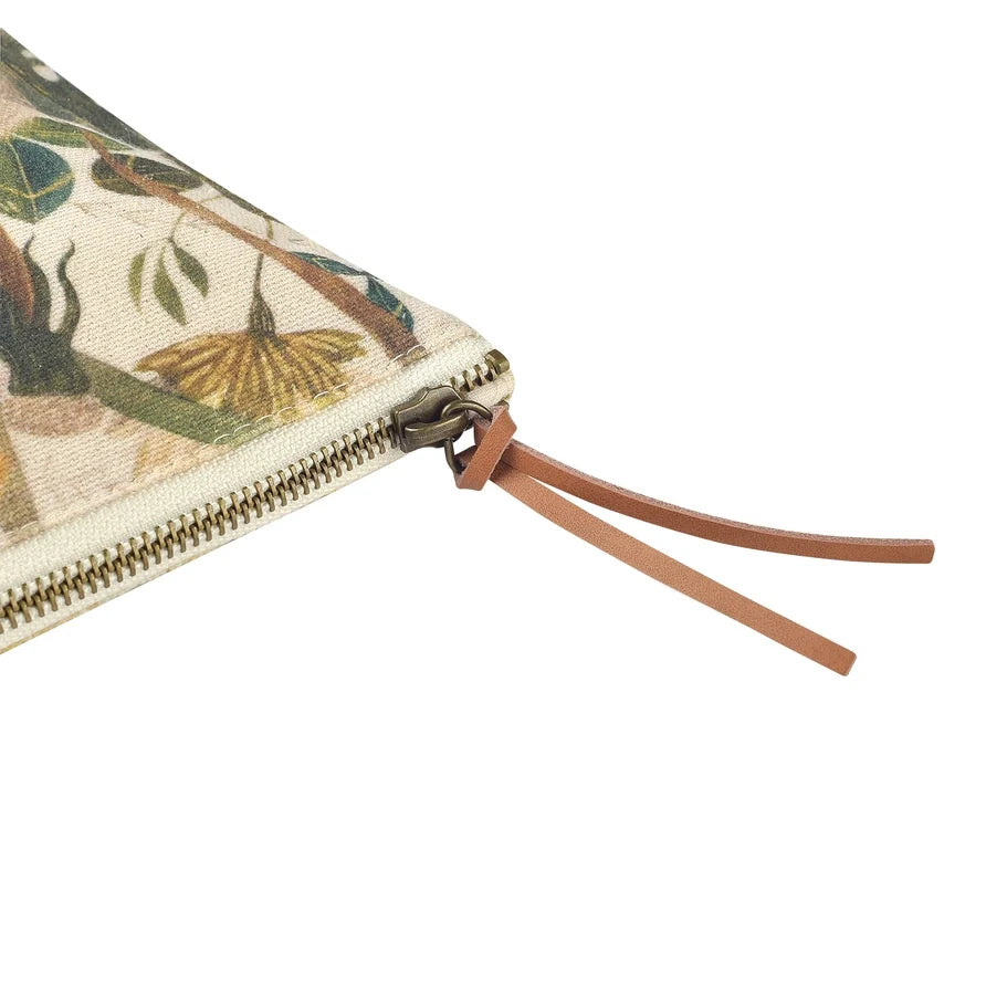 Bruno Visconti canvas pencil pouch, Summer Greens, image 3