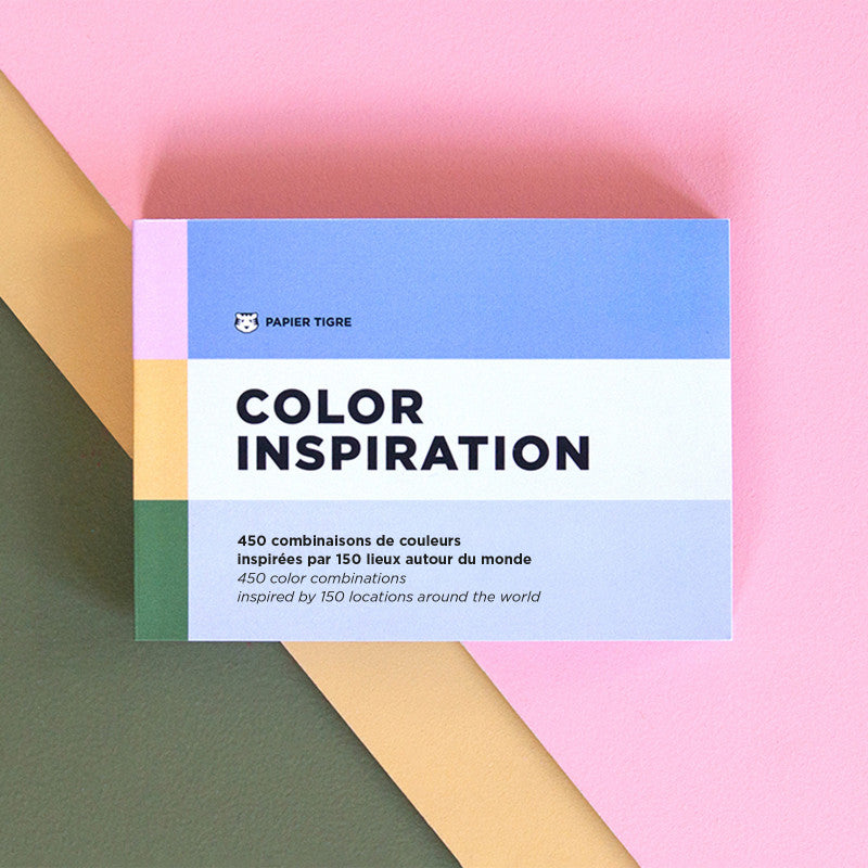 Colour Inspiration Notebook Bilingual Fr/Eng