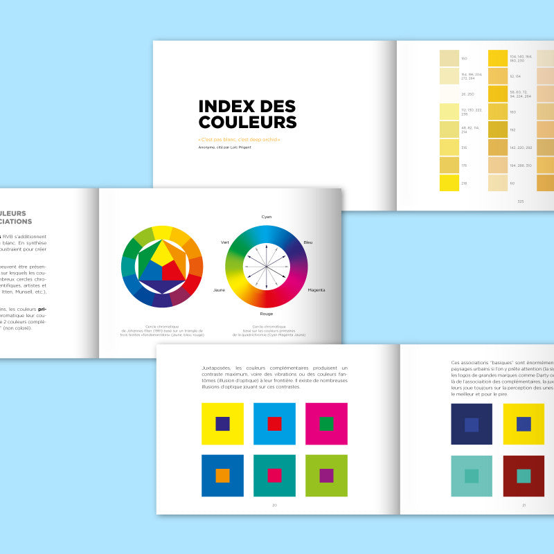 Colour Inspiration Notebook Bilingual Fr/Eng
