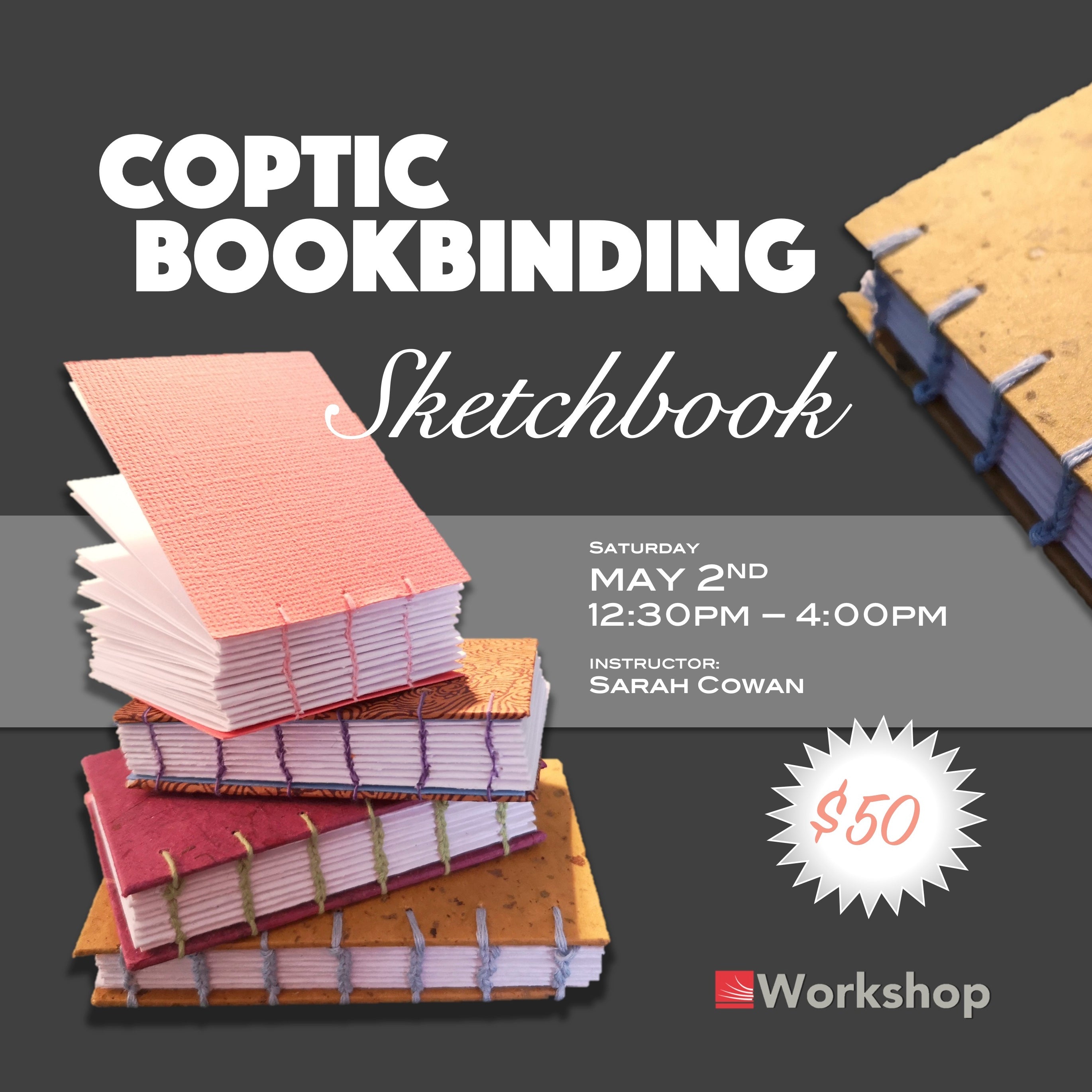 Coptic Bookbinding - Sketchbook