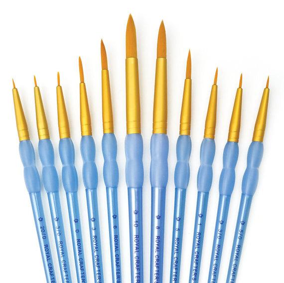 Crafter's Choice Taklon Brushes