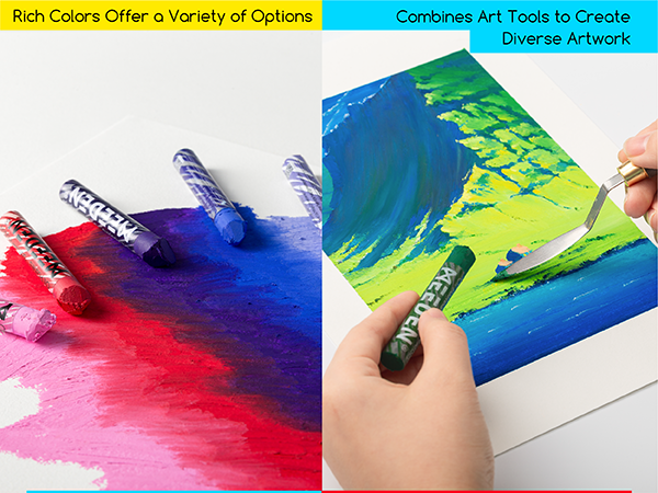 MEEDEN Oil Pastel Sets