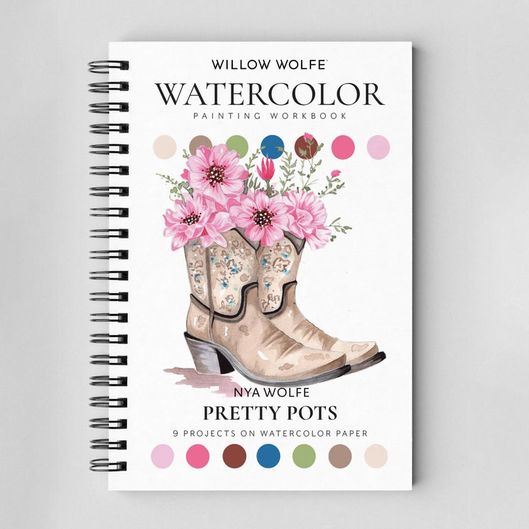 Les cahiers d'aquarelle par Willow Wolfe