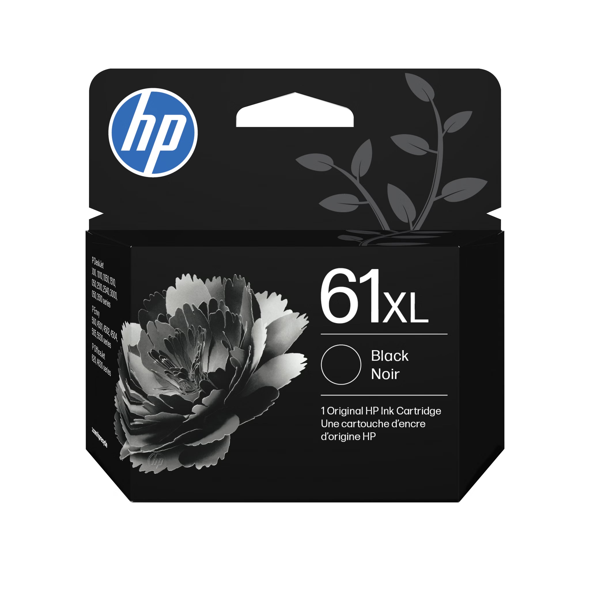 HP 61XL Black High Yield Ink Cartridge | 360 Pages | C0PA4AN