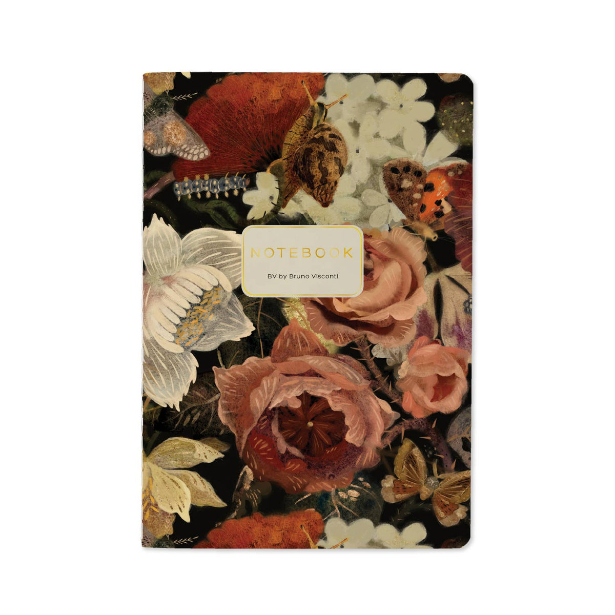 Bruno Visconti Lush Bouquet lined notebook, cover