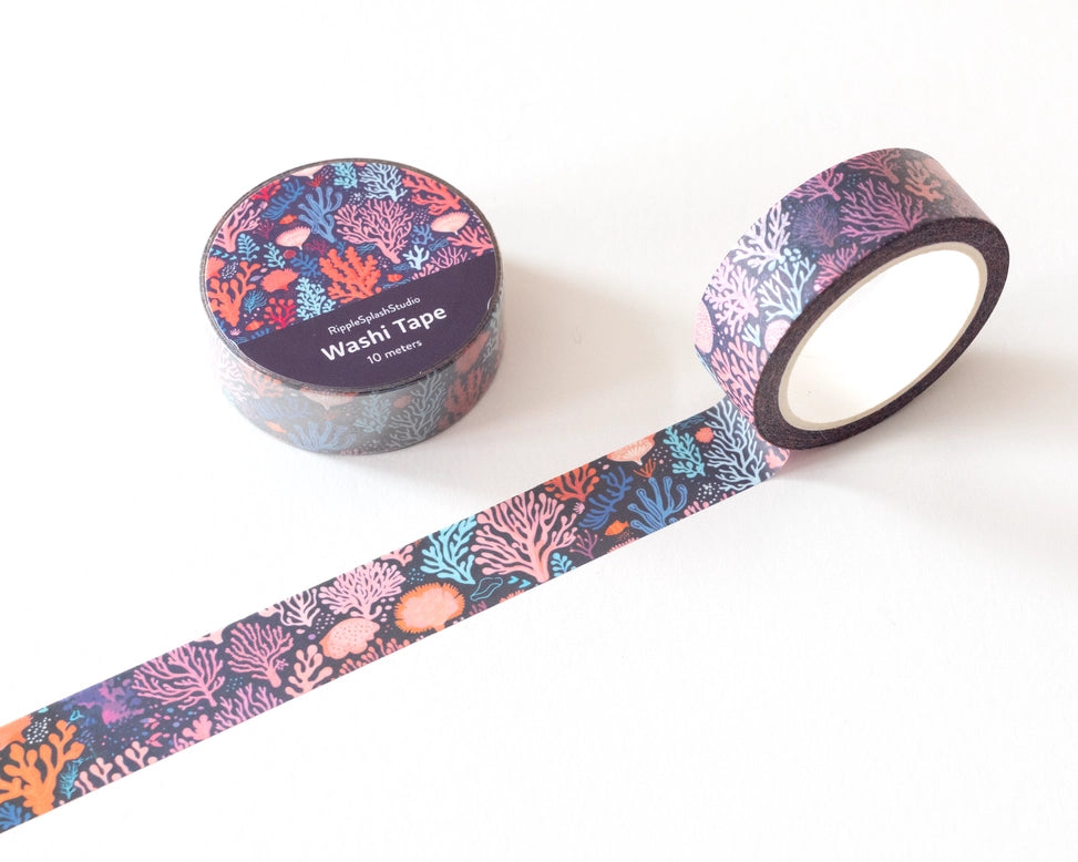 RippleSplash Studio Washi Tape — 15mm x 10m