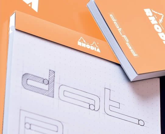 Rhodia dotPad — dot grid page detail