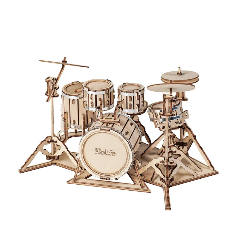 3D Vintage Wood Model Kits