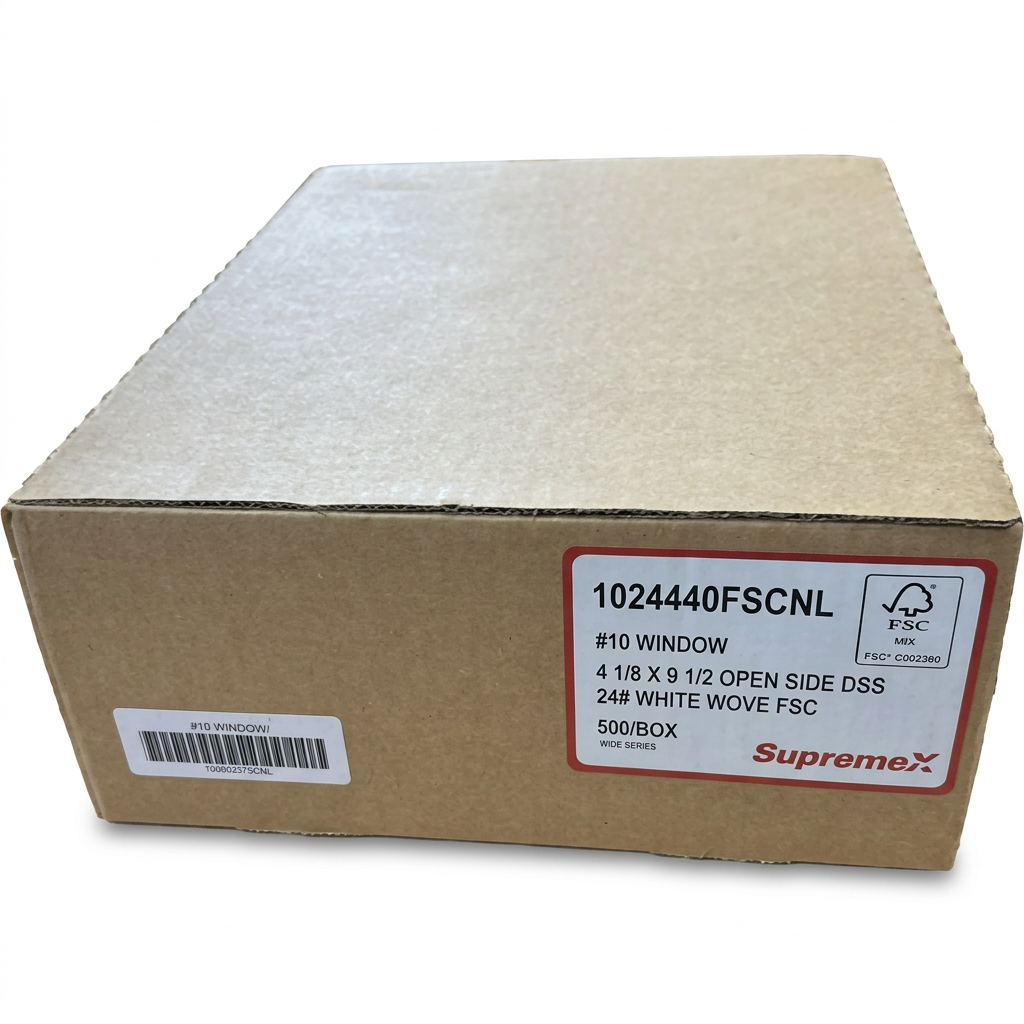 Enhanced window envelope box product photo