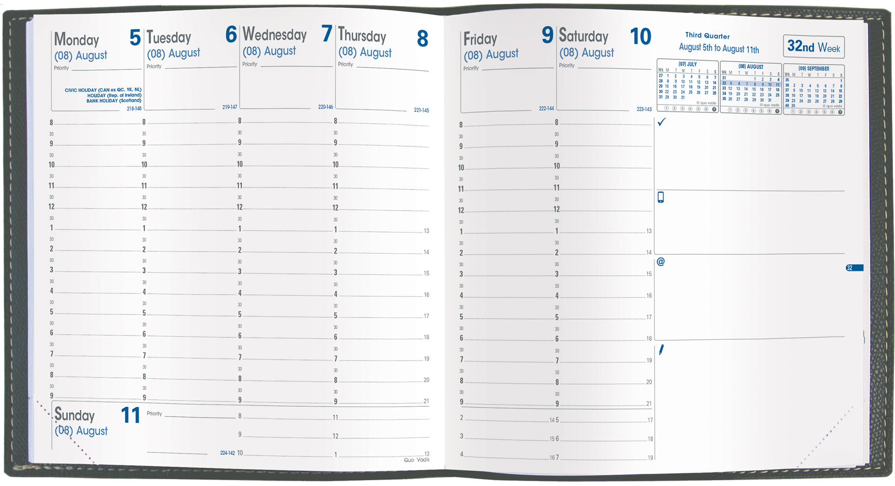 Planner Weekly Executive 2026