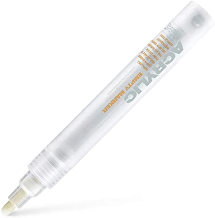 Marqueurs acryliques rechargeables et pointes de rechange