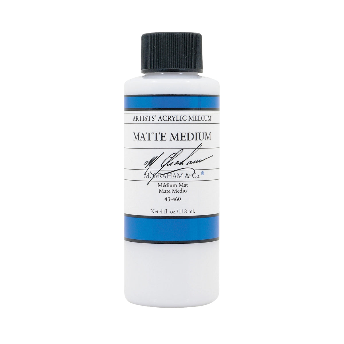 M. Graham Acrylic Matte Medium, 4 oz (118 ml)