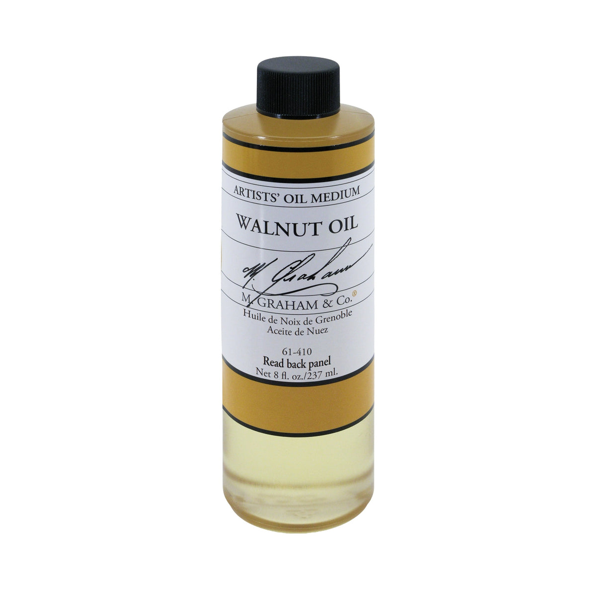 M. Graham Walnut Oil Medium, 8 oz (237 ml)