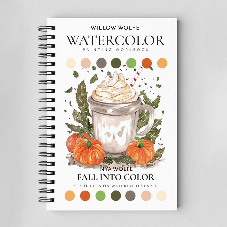 Watercolour Workbooks by Willow Wolfe