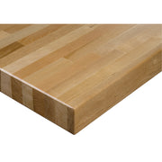 Laminated Hardwood Workbench Top, 120" W x 30" D, Square Edge, 1-3/4" Thick