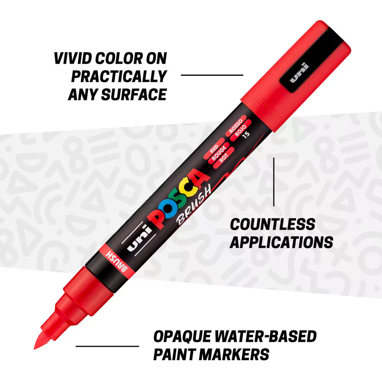 Posca Brush Marker Sets