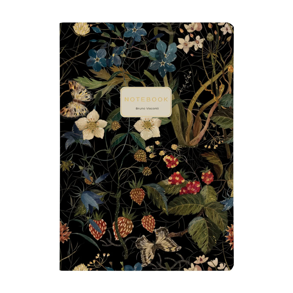Bruno Visconti Forest Flower lined notebook, cover