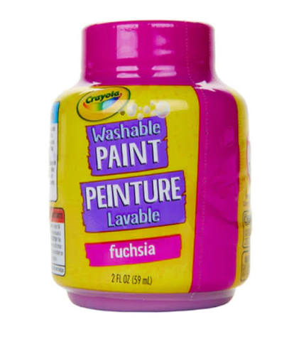 Crayola Washable Paint - Fuchsia, 2 oz