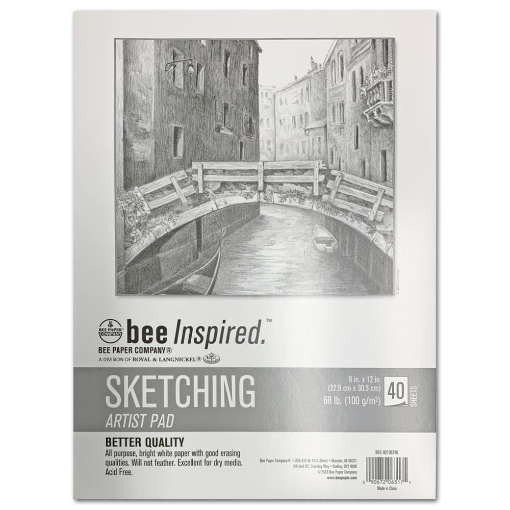 Inspired 9x12" Drawing & Sketching Books