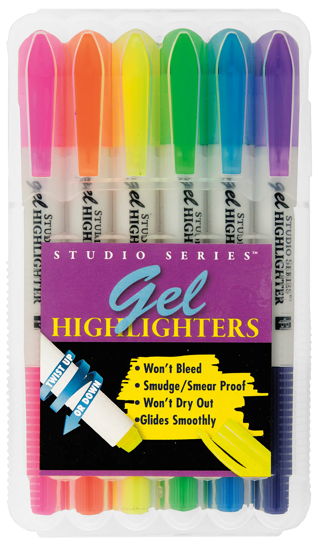 Gel Highlighters 6 set
