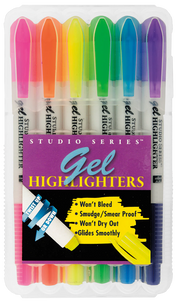 Gel Highlighters 6 set