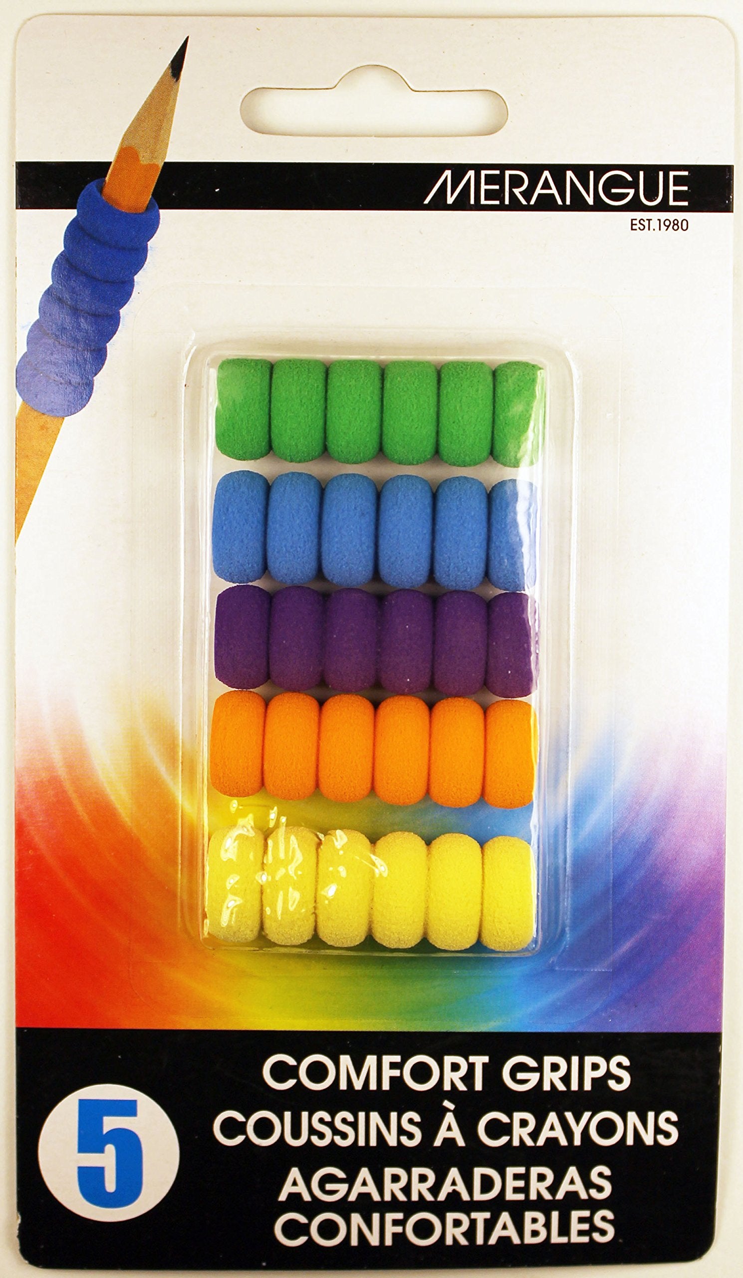 GRIP PENCIL SOFT 5/PK