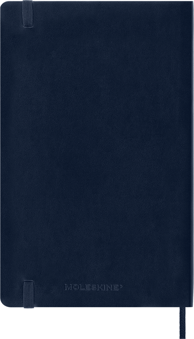 Moleskine Classic Notebook Soft Cover Large Ruled Blue