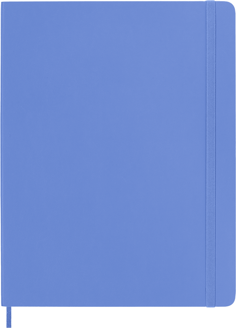 Moleskine Cahier Notebook Soft XL Ruled Hydrangea Blue 3-pack