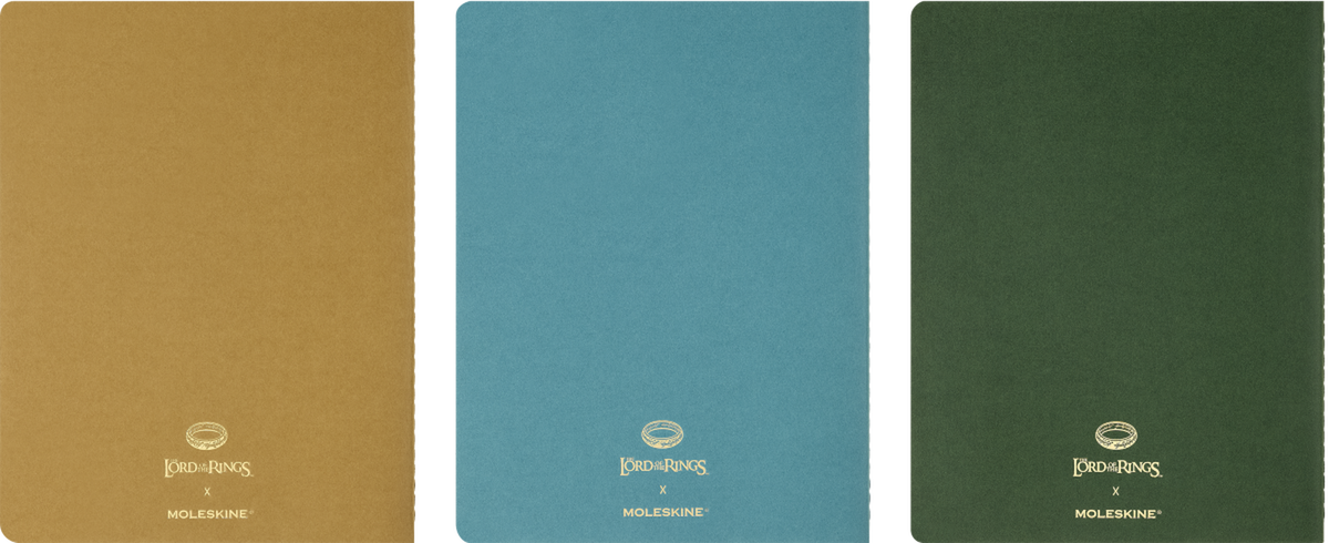 Moleskine The Lord of the Rings Cahier Journal 3-Pack, XL, Ruled — Set of 3, detail view 4