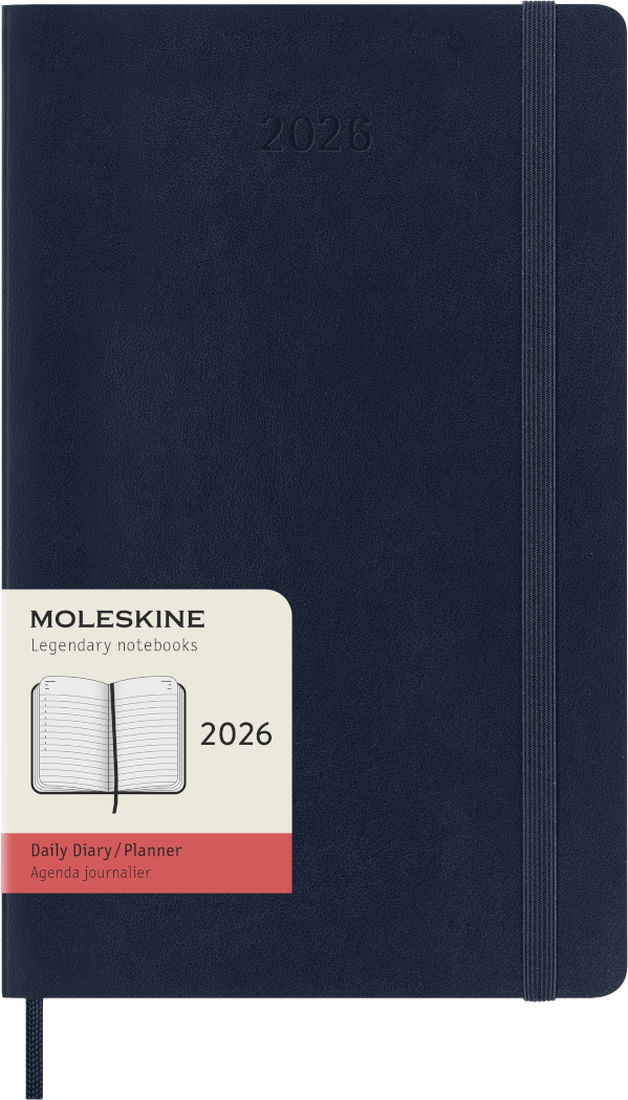 Moleskine 2026 12-Month Daily Planner Soft Cover