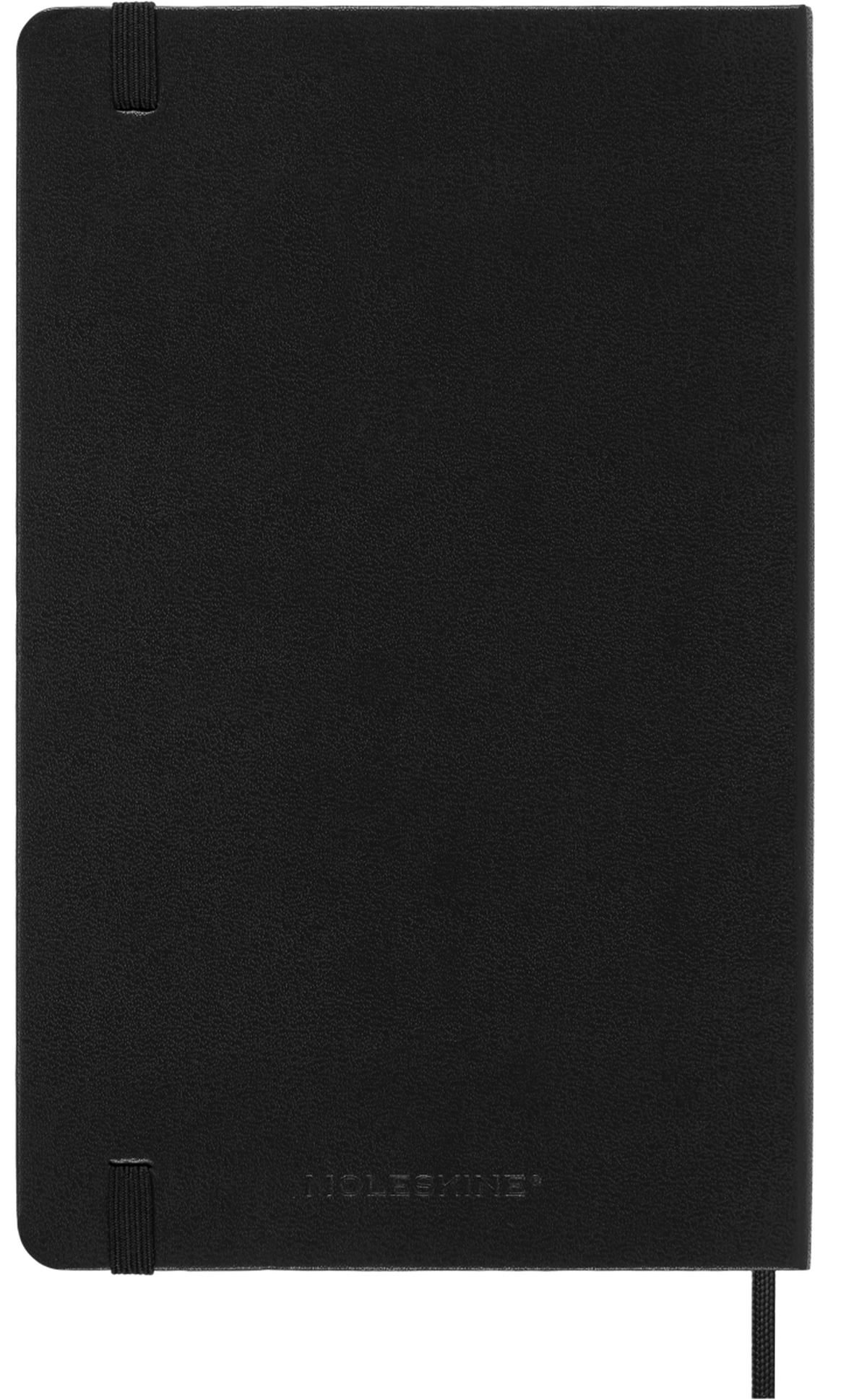 Moleskine 18-Month Daily Planner 2026–2027, Hard Cover — Large, Black, detail view 4