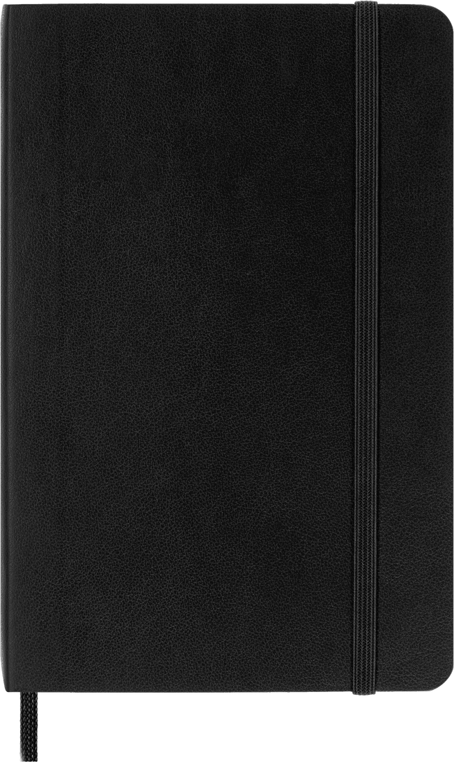 Moleskine Classic Notebook Soft Cover Small (Pocket) Ruled Black