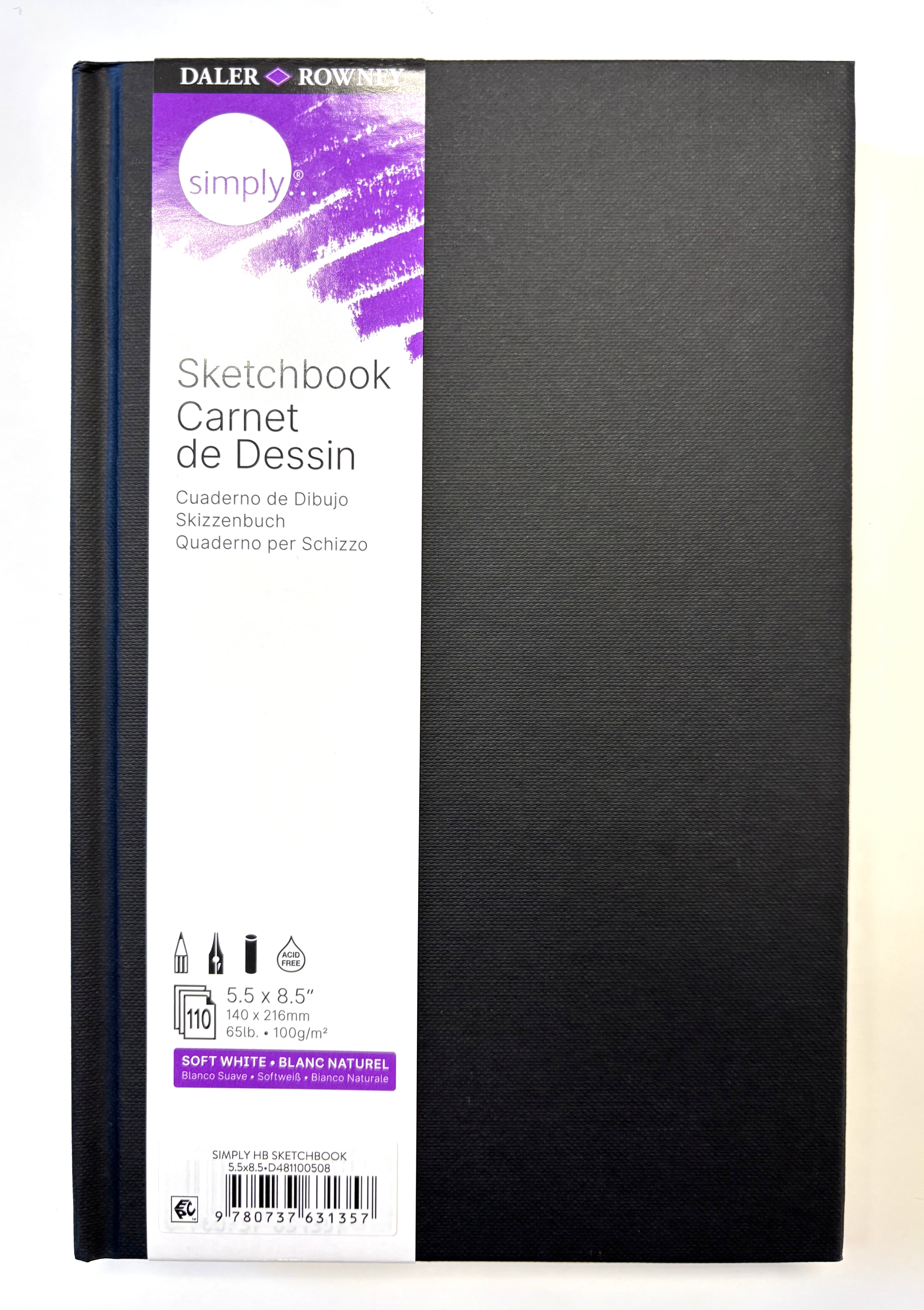 Daler Rowney Simply Hardcover Sketchbooks